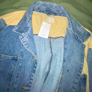 knee length jacket, never work still with tags